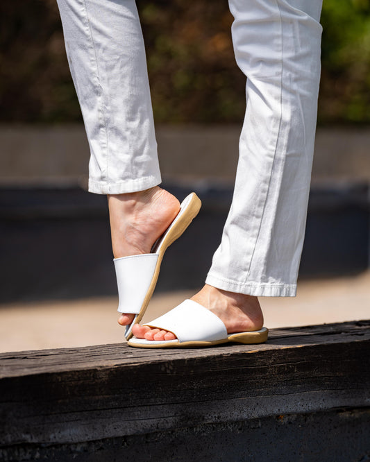 Sandalia White Minimal