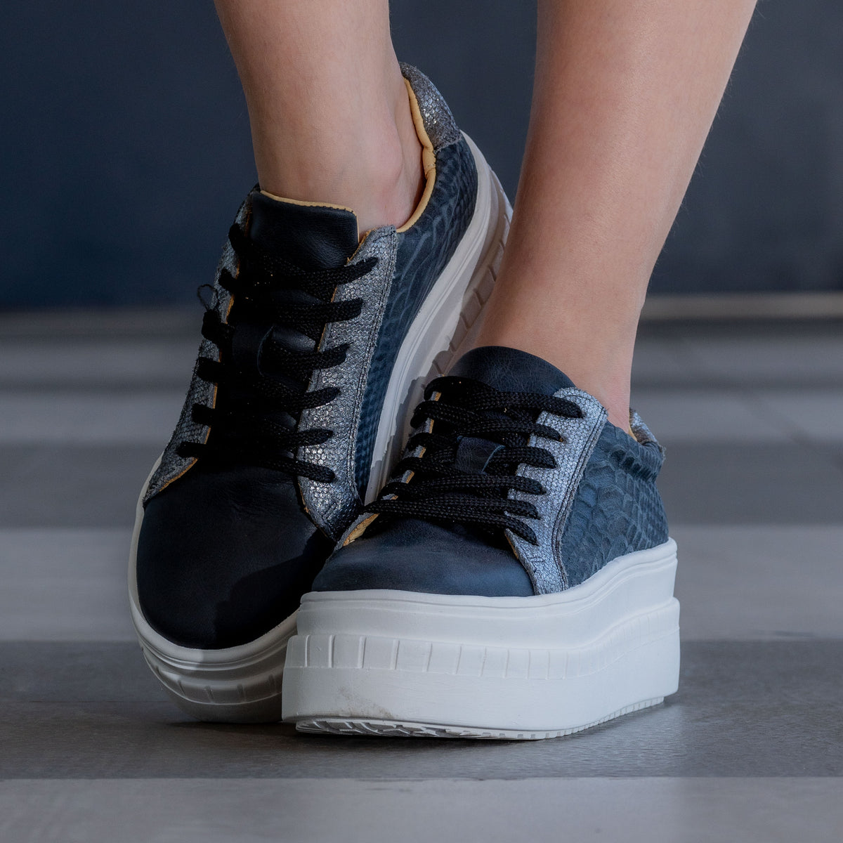 Zapatilla CrocoJeans High