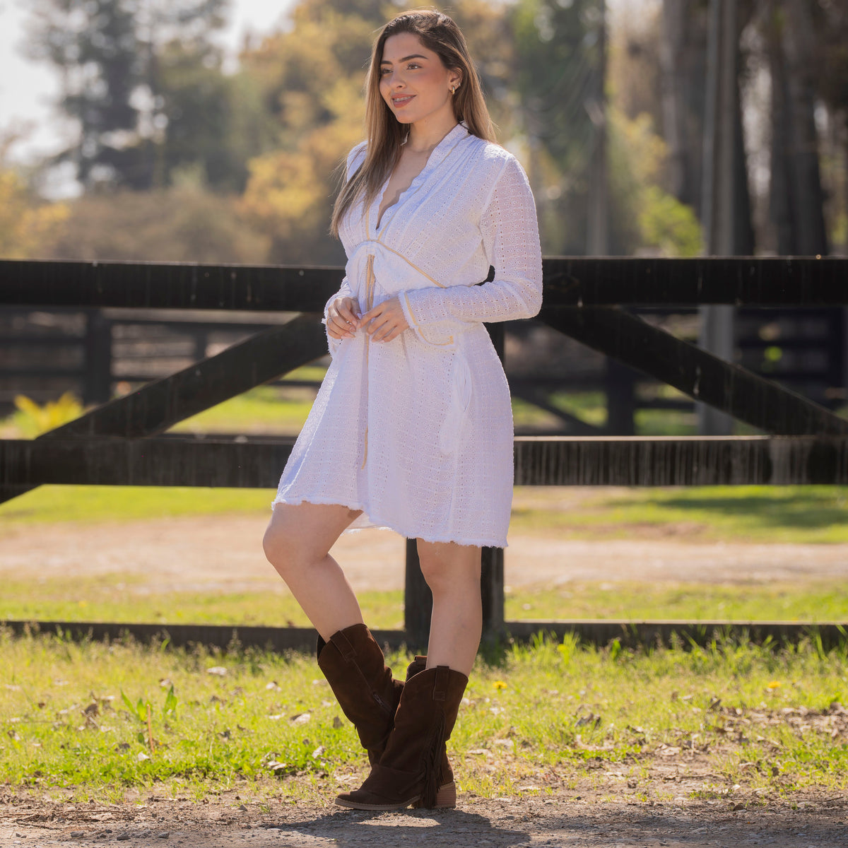 Vaquera Flowy Choco