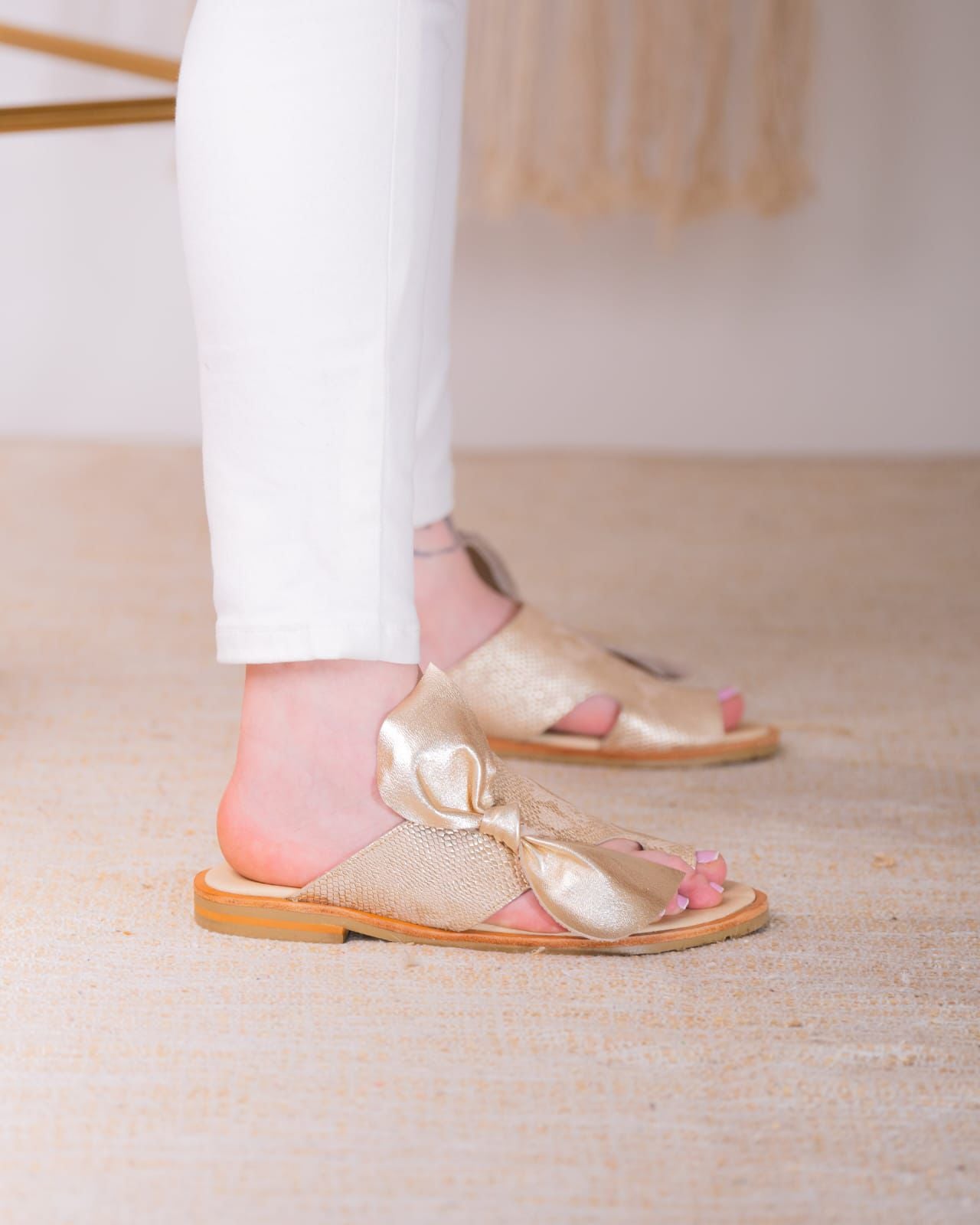 Sandalia Sweet Gold