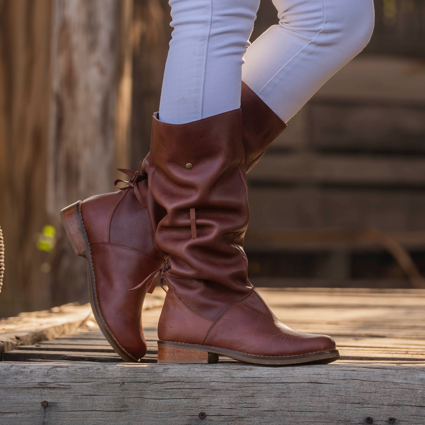 Bota Rebel Borgoña