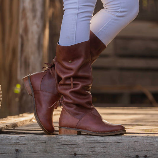 Bota Rebel Borgoña
