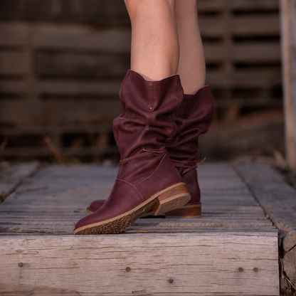 Bota Rebel Borgoña