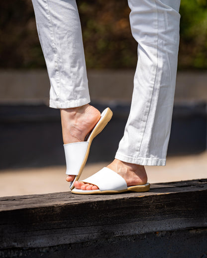 Sandalia White Minimal