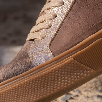 Zapatilla CrocoCoffee