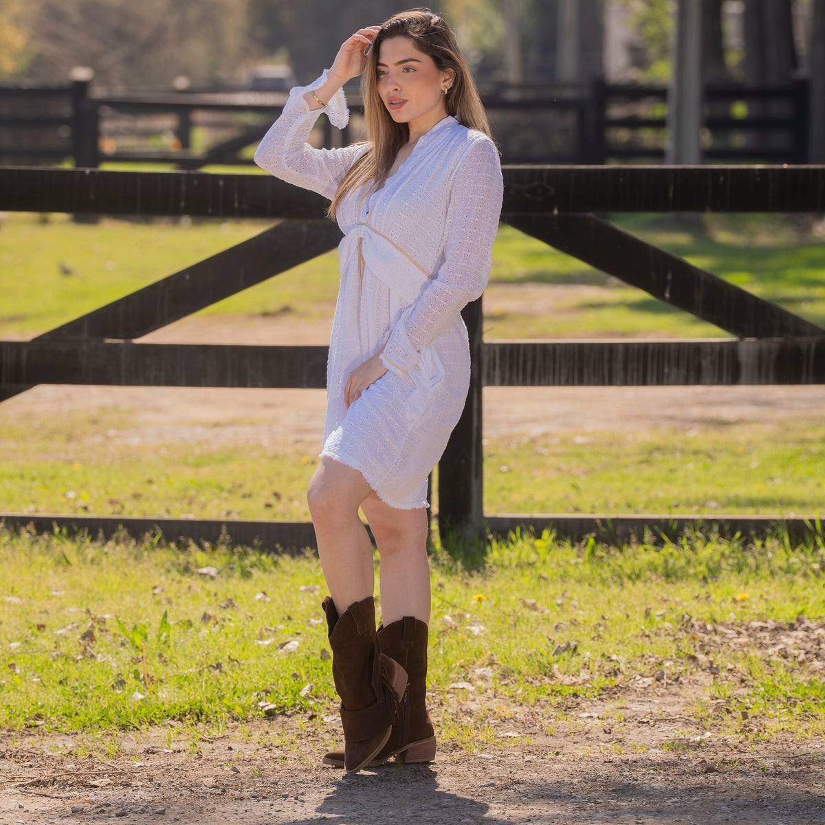 Vaquera Flowy Choco