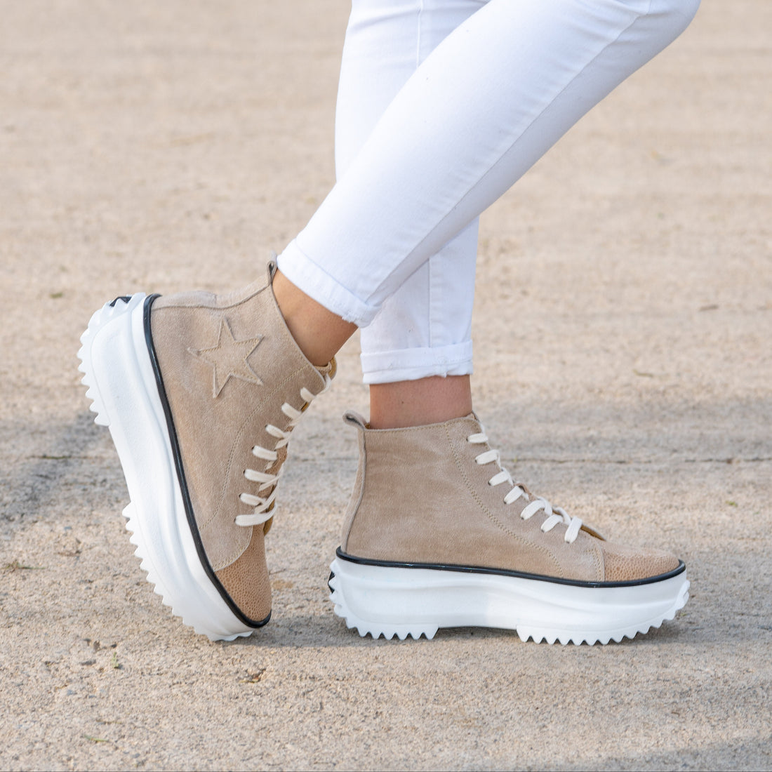 Zapatilla Cova Beige – NOAMA CHILE