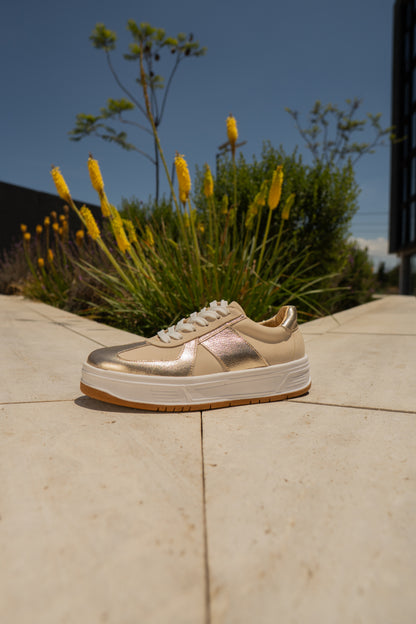 Zapatilla Golden Cream