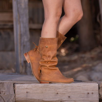 Bota Rebel Caramelo