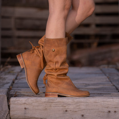 Bota Rebel Caramelo