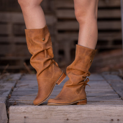 Bota Rebel Caramelo