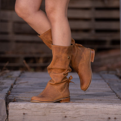 Bota Rebel Caramelo