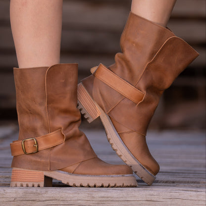 Bota Campers Caramel
