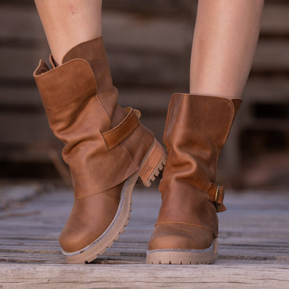 Bota Campers Caramel