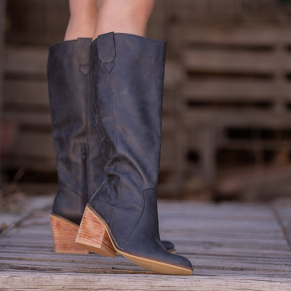 Bota Dakota Negro Opaco