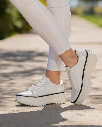 Zapatilla Cova blanca