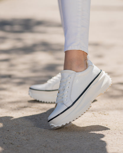 Zapatilla Cova blanca