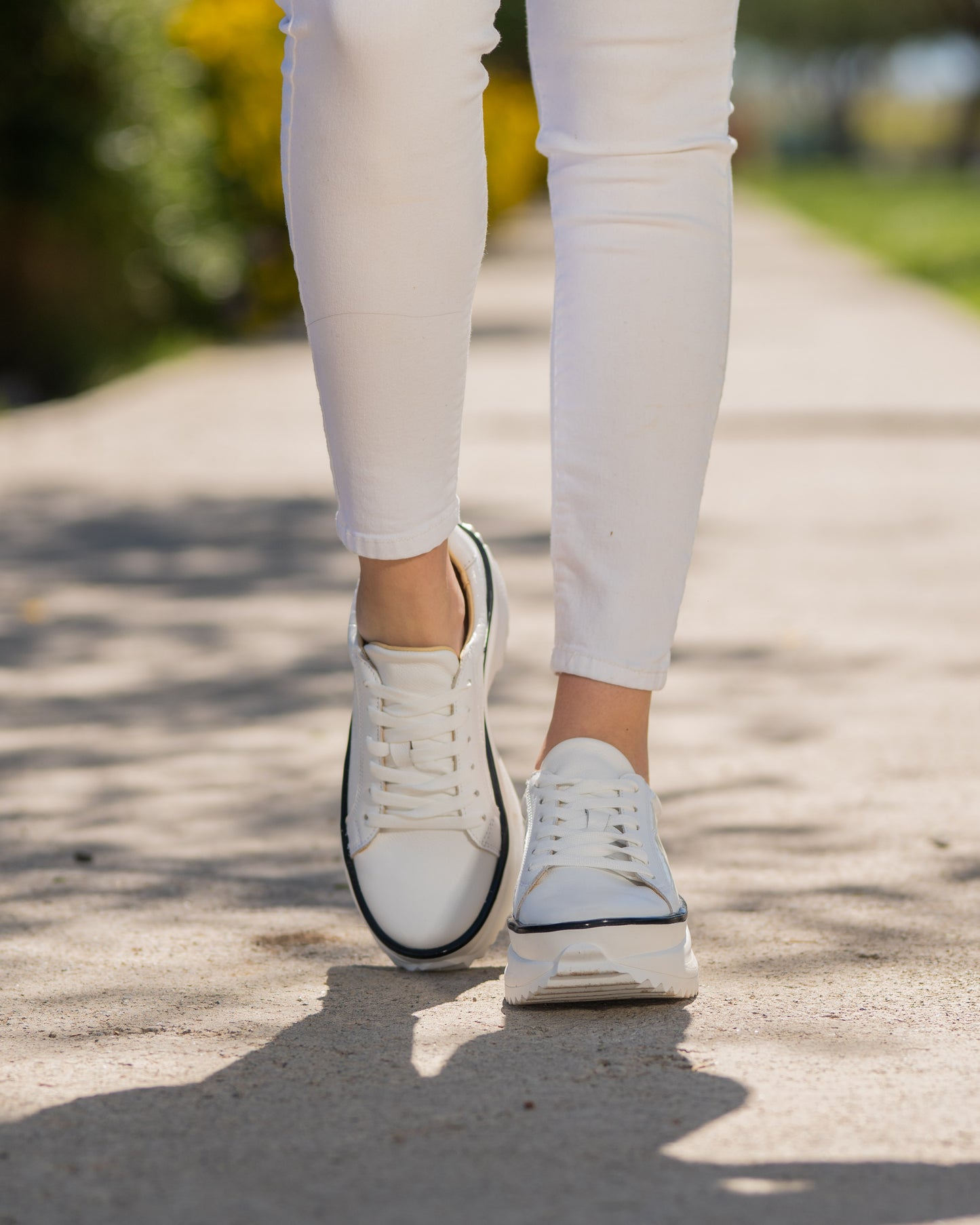 Zapatilla Cova blanca