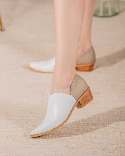 Zapato Mule WhiteCharol