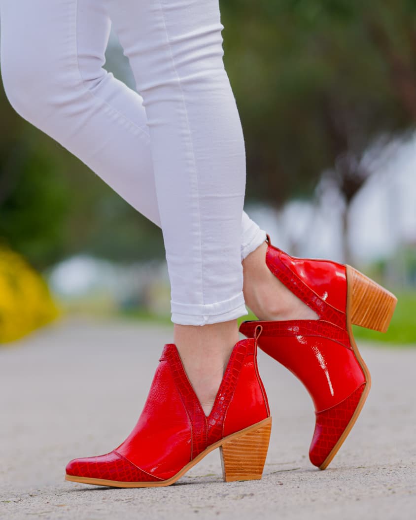Zapato Alma Rojo Charol