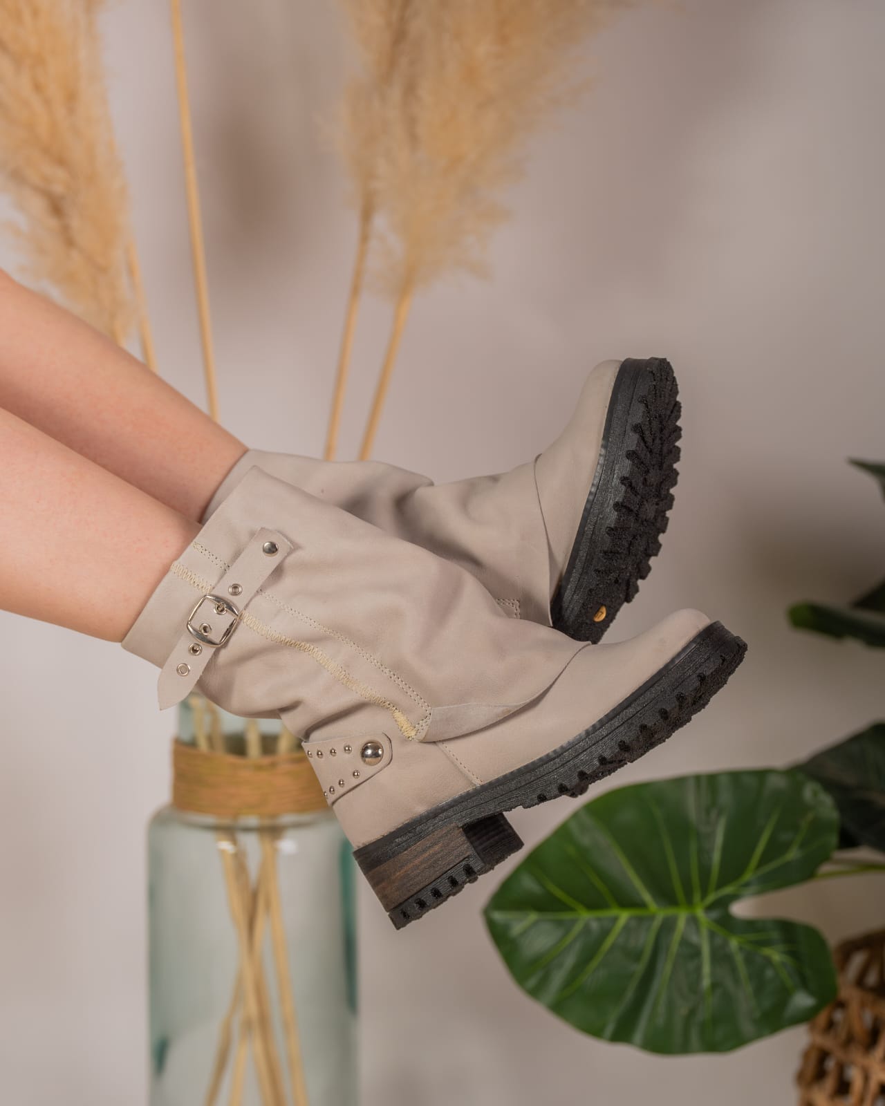 Bota Pattas Beige
