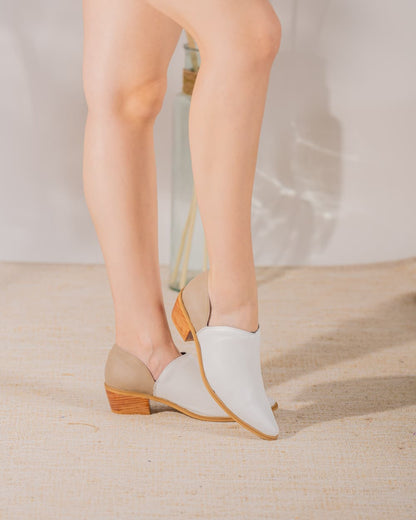 Zapato Mule WhiteCharol