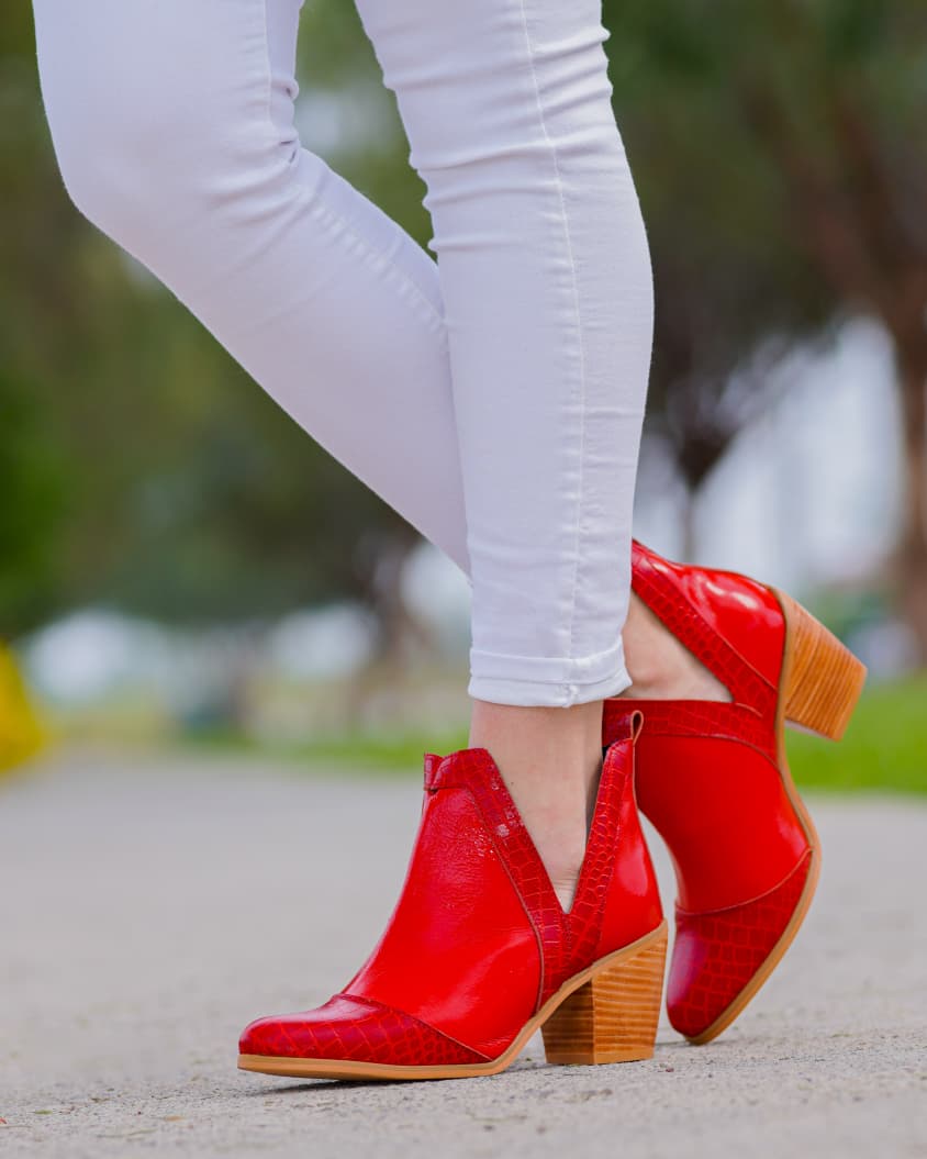 Zapato Alma Rojo Charol